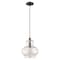 Livex Lighting Art Glass Mini Pendants 1 Light English Bronze Mini Pendant 41222-92 - alternate 2