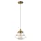 Livex Lighting Art Glass Mini Pendants 1 Light Antique 41223-01 - alternate 2