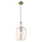 Livex Lighting Art Glass Mini Pendants 1 Light Antique Brass Mini Pendant 41226-01 - alternate 4