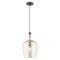 Livex Lighting Art Glass Mini Pendants 1 Light English Bronze Mini Pendant 41226-92 - alternate 1
