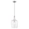 Livex Lighting Art Glass Mini Pendants 1 Light Brushed Nickel Mini Pendant 41237-91 - alternate 1