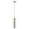 Livex Lighting Art Glass Mini Pendants 1 Light Brushed 41241-91 - alternate 3