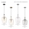 Livex Lighting Art Glass Mini Pendants 1 Light Brushed 41244-91 - alternate 2