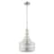 Livex Lighting Art Glass Mini Pendants 1 Light Brushed Nickel Mini Pendant 41246-91 - alternate 3