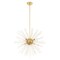 Livex Lighting Utopia 8 Light Satin Brass Pendant Chand 41256-12 - alternate 7
