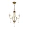 Livex Lighting Glendale 3 Light Antique Brass Mini Chandelier 41273-01 - alternate 5