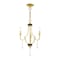 Livex Lighting Glendale 3 Light Polished Brass Mini Chandelier 41273-02 - alternate 7