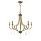 Livex Lighting Glendale 5 Light Antique Brass Chandelier 41275-01 - alternate 1