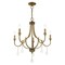 Livex Lighting Glendale 5 Light Antique Brass Chandelier 41275-01 - alternate 7