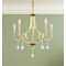 Livex Lighting Glendale 5 Light Polished Brass Chandeli 41275-02 - alternate 1