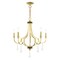 Livex Lighting Glendale 5 Light Polished Brass Chandeli 41275-02 - alternate 6