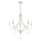 Livex Lighting Glendale 5 Light White Chandelier 41275-03 - alternate 4