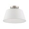Livex Lighting Belclaire 1 Light Brushed Nickel Ceiling 41312-91 - alternate 5
