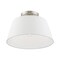 Livex Lighting Belclaire 1 Light Brushed Nickel Ceiling 41312-91 - alternate 4