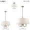 Livex Lighting Belclaire 1 Light Brushed Nickel Ceiling 41312-91 - alternate 3