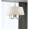 Livex Lighting Belclaire 6 Light Brushed Nickel Pendant Chandelier 41315-91 - alternate 1