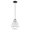 Livex Lighting Geometric Shade Mini Pendants 1 Light Black Mini Pendant 41322-04 - alternate 8