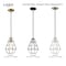 Livex Lighting Geometric Shade Mini Pendants 1 Light Black Mini Pendant 41322-04 - alternate 3