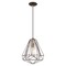 Livex Lighting Geometric Shade Mini Pendants 1 Light Bronze Mini Pendant 41324-07 - alternate 9
