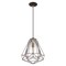 Livex Lighting Geometric Shade Mini Pendants 1 Light Bronze Mini Pendant 41324-07 - alternate 7