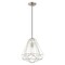 Livex Lighting Geometric Shade Mini Pendants 1 Light Brushed Nickel Mini Pendant 41324-91 - alternate 6