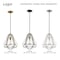 Livex Lighting Geometric Shade Mini Pendants 1 Light Brushed Nickel Mini Pendant 41324-91 - alternate 7