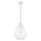 Livex Lighting Geometric Shade Mini Pendants 1 Light White Mini Pendant 41325-03 - alternate 1