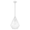 Livex Lighting Geometric Shade Mini Pendants 1 Light White Mini Pendant 41325-03 - alternate 5