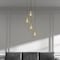 Livex Lighting Geometric Shade Mini Pendants 1 Light Antique Brass Mini Pendant 41326-01 - alternate 4