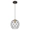 Livex Lighting Geometric Shade Mini Pendants 1 Light Bronze Mini Pendant 41326-07 - alternate 10