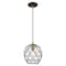 Livex Lighting Geometric Shade Mini Pendants 1 Light Bronze Mini Pendant 41326-07 - alternate 9