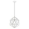 Livex Lighting Geometric Shade Mini Pendants 1 Light White Mini Pendant 41328-03 - alternate 1