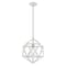 Livex Lighting Geometric Shade Mini Pendants 1 Light White Mini Pendant 41328-03 - alternate 4