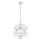 Livex Lighting Geometric Shade Mini Pendants 1 Light White Mini Pendant 41328-03 - alternate 7