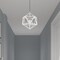 Livex Lighting Geometric Shade Mini Pendants 1 Light White Mini Pendant 41328-03 - alternate 2