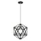 Livex Lighting Geometric Shade Mini Pendants 1 Light Scandinavian Gray Mini Pendant 41328-76 - alternate 6