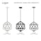 Livex Lighting Geometric Shade Mini Pendants 1 Light Scandinavian Gray Mini Pendant 41328-76 - alternate 3