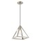 Livex Lighting Geometric Shade Mini Pendants 1 Light Brushed Nickel Mini Pendant 41329-91 - alternate 5