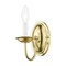 Livex Lighting Home Basics 1 Light Polished Brass Wall Sconce 4151-02 - alternate 6