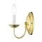 Livex Lighting Home Basics 1 Light Polished Brass Wall Sconce 4151-02 - alternate 3