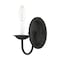 Livex Lighting Home Basics 1 Light Black Wall Sconce 4151-04 - alternate 4