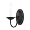 Livex Lighting Home Basics 1 Light Black Wall Sconce 4151-04 - alternate 5