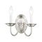 Livex Lighting Home Basics 2 Light Brushed Nickel Wall Sconce 4152-91 - alternate 3