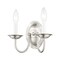 Livex Lighting Home Basics 2 Light Brushed Nickel Wall Sconce 4152-91 - alternate 4