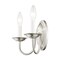 Livex Lighting Home Basics 2 Light Brushed Nickel Wall Sconce 4152-91 - alternate 6
