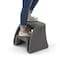 Simplay3 Handy Home Step Stool, 15.5 In Overall Height, Resin, Gray 416060-03 - alternate 6