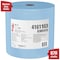 Wypall WypAll Power Clean X70 Medium Duty Cloths (41611), Jumbo Roll, Long Lasting, Blue, 1 Roll 41611 - alternate 12