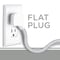 Cordinate Outlet Strip, Surge, USB, 10 ft., Gray/White 41691 - alternate 5