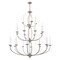 Livex Lighting Home Basics 24 Light Brushed Nickel Chandelier 4180-91 - alternate 4