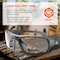 Ergodyne ODIN, Safety Glasses, Anti-Fog, Clear Lens, Matte Black Frame, Full-Frame ODIN - alternate 2